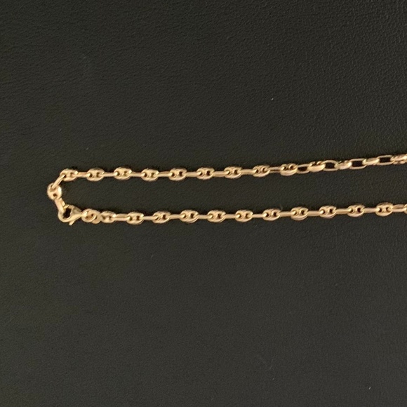 *** 14k YELLOW SOLID GOLD GUCCI PUFF CHAIN***